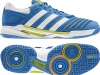 Adidas Stabil 10.0 adipower blau/lime/weiß, Handballschuh stabil